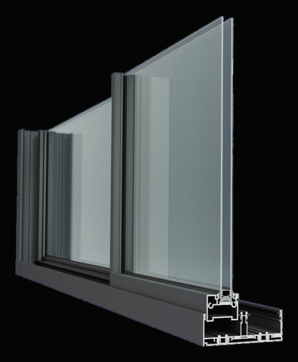 AeroView MINIMAL sliding window profile render